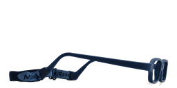 Mira Flex Kids Rectangle Eyeglasses in Blue – Product Photo 3
