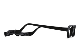 Mira Flex Kids Rectangle Eyeglasses in Black – Product Photo 3