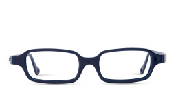 Mira Flex Kids Rectangle Eyeglasses in Blue – Product Photo 1
