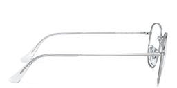 Ray-Ban Unisex Hexagonal Irregular Eyeglasses in Silver – Product Photo 3