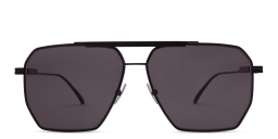 BOTTEGA VENETA Aviator Sunglasses in Black – Product Photo 1