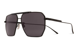 BOTTEGA VENETA Aviator Sunglasses in Black – Product Photo 4