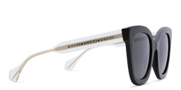 GUCCI Rectangle Sunglasses in Black – Product Photo 3