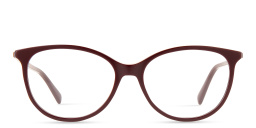 Cat Eye Eyeglasses من غوتشي بلون خمري - صورة المنتج 1