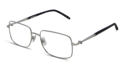 نظارة طبية مستطيلة من مونت بلانك بلون فضي - صورة المنتج 2