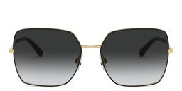 نظارة شمسية مربعة من دولتشي آند غابانا بلون أسود - صورة المنتج 1