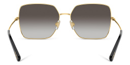 نظارة شمسية مربعة من دولتشي آند غابانا بلون أسود - صورة المنتج 4