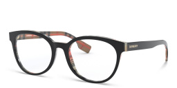 BURBERRY Square Eyeglasses in Black – Product Photo 2