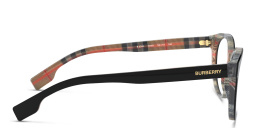 BURBERRY Square Eyeglasses in Black – Product Photo 3