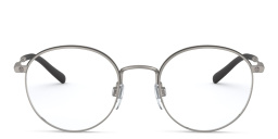 BVLGARI Round Eyeglasses in Silver – Product Photo 1