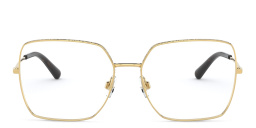 Dolce & Gabbana Square Eyeglasses in Gold – Product Photo 1