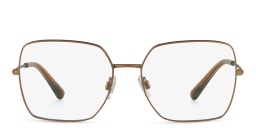 Dolce & Gabbana Square Eyeglasses in Havana – Product Photo 1