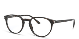 GIORGIO ARMANI Round Eyeglasses in Dark Havana – Product Photo 2