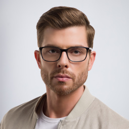 PRADA Square Eyeglasses in Black – Product Photo 6