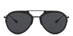GIORGIO ARMANI Aviator Sunglasses in Matte Black – Product Photo 1
