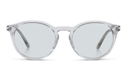 GIORGIO ARMANI Round Sunglasses in Clear – Product Photo 1