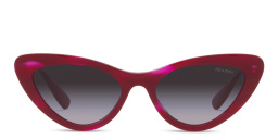 Shop MIU MIU Cat-Eye Sunglasses in Bordeaux online.