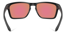 Shop Oakley Rectangle Sunglasses in Matte Black Ink online.