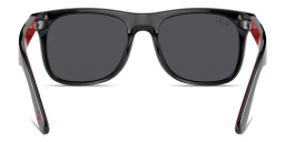 Ray-Ban Junior Marvel Justin Kids Square Sunglasses in Black – Product Photo 4