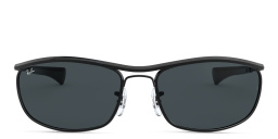 نظارة شمسية أولمبيان I ديلوكس بإطار غير منتظم للجنسين من راي بان بلون أسود - صورة المنتج 1