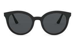 PRADA Round Sunglasses in Black – Product Photo 1