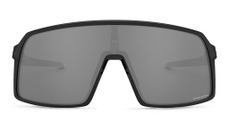 Oakley Sutro Oversized Mask Sunglasses in Polished Black – Product Photo 1