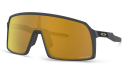 Shop Oakley Sutro Oversized Wide Mask Sunglasses in Matte Carbon online.