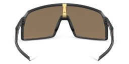 Shop Oakley Sutro Oversized Wide Mask Sunglasses in Matte Carbon online.