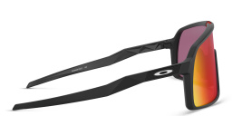 Shop Oakley Sutro Oversized Wide Mask Sunglasses in Matte Black online.