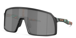 Oakley Sutro Oversized Mask Sunglasses in Matte Black – Product Photo 2