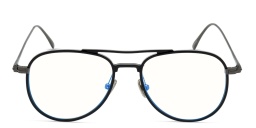 TOM FORD Aviator Eyeglasses in Shiny Black – Product Photo 1