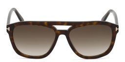 TOM FORD Cat Eye Sunglasses in Dark Havana – Product Photo 1