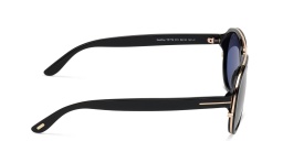 TOM FORD Aviator Sunglasses in Shiny Black – Product Photo 3