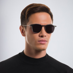 MONTBLANC Panthos Sunglasses in Silver – Product Photo 5