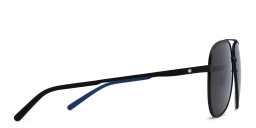 MONTBLANC Pilot Sunglasses in Black – Product Photo 3