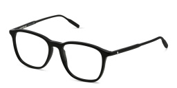 Shop MONTBLANC Square Eyeglasses in Black online.