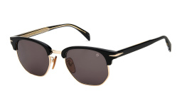 DAVID BECKHAM Square Sunglasses in Black Gold – Product Photo 2