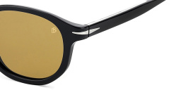 DAVID BECKHAM Round Sunglasses in Black – Product Photo 3