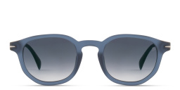 DAVID BECKHAM Round Sunglasses in Blue – Product Photo 1