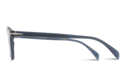 Shop DAVID BECKHAM Talisman Round Sunglasses in Blue online.