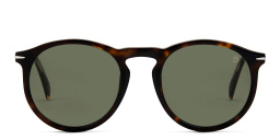 DAVID BECKHAM Round Sunglasses in Havana – Product Photo 1