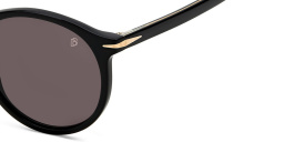 DAVID BECKHAM Round Sunglasses in Black – Product Photo 3