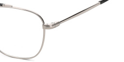 DAVID BECKHAM Square Eyeglasses in Ruthenium – Product Photo 3