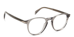 DAVID BECKHAM Panthos Eyeglasses in Grey – Product Photo 3