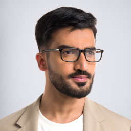 DAVID BECKHAM Rectangle Eyeglasses in Black – Product Photo 5