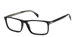 DAVID BECKHAM Rectangle Eyeglasses in Black – Product Photo 2