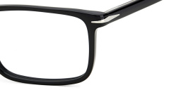 DAVID BECKHAM Rectangle Eyeglasses in Black – Product Photo 3