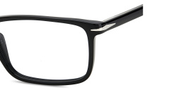DAVID BECKHAM Rectangle Eyeglasses in Black – Product Photo 4