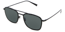 Maui Jim Following Seas 555 Unisex Square Sunglasses in Black – Product Photo 2