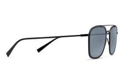 Maui Jim Following Seas 555 Unisex Square Sunglasses in Black – Product Photo 3